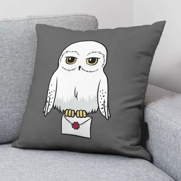 Чехол для подушки Harry Potter Hedwig Разноцветный 50 x 50 cm