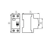 Residual-current circuit breaker, 2P KRD6-2