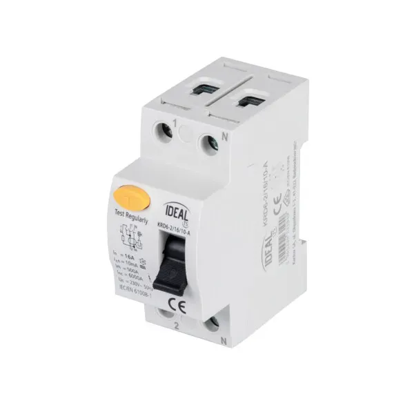 Residual-current circuit breaker, 2P KRD6-2