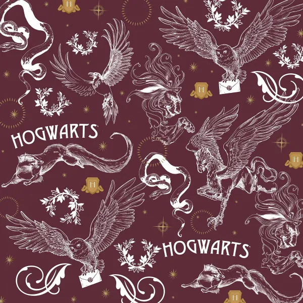 Pussilakana Harry Potter Creatures 140 x 200 cm Sänky 80