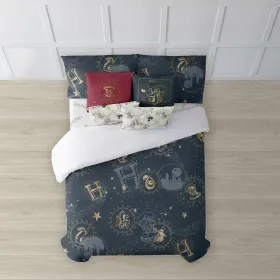 Pussilakanasetti Harry Potter Monivärinen Sänky 120 200 x 200 cm