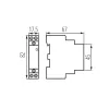 Modular contactor, 230 VAC control voltage KMC