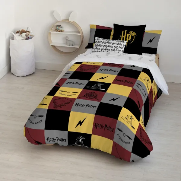 Pārtikas vāka komplekts Harry Potter Hogwarts Daudzkrāsains Gulta 120 200 x 200 cm