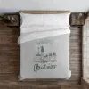 Ziemeļu pārvalks Harry Potter Hogwarts in Christmas Daudzkrāsains 175 Vītnes buklets 240 x 220 cm Gulta 150/160
