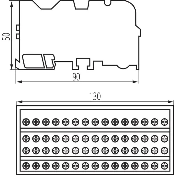 Distribution block KTB