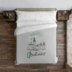 Пододеяльник Harry Potter Hogwarts in Christmas Разноцветный 175 темы 260 x 240 cm 180 кровать