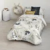 Pussilakana Harry Potter Beige Monivärinen 175 Langat 140 x 200 cm Sänky 80