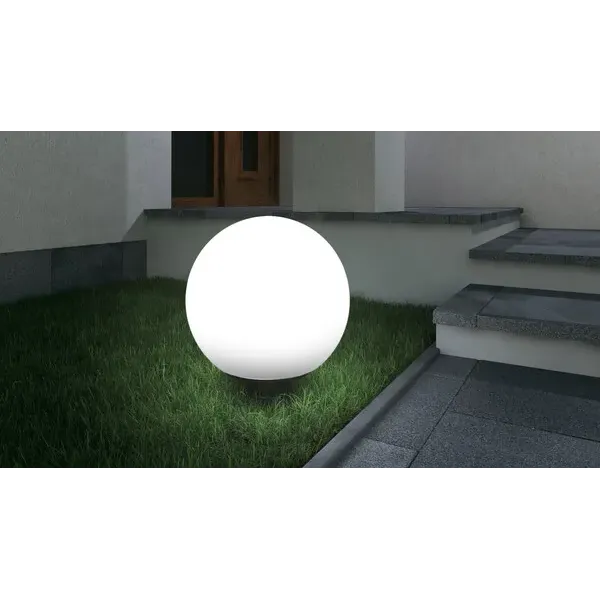 Garden light fitting with replaceable light source IDAVA