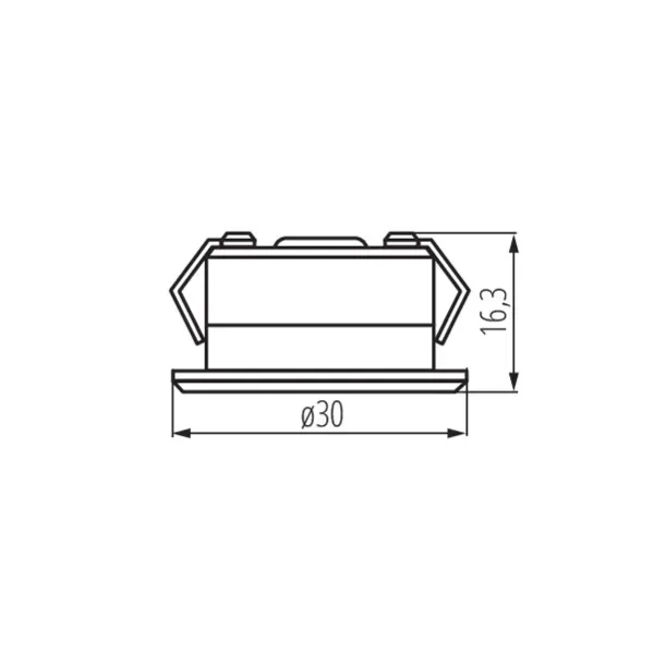 LED mirror light fitting IMBER LED