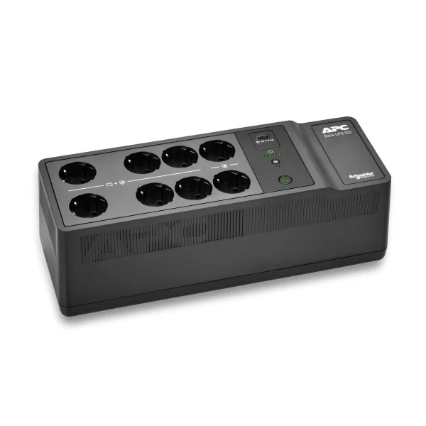 Uninterruptible Power Supply System Interactive UPS APC BE500G2-GR 300 W