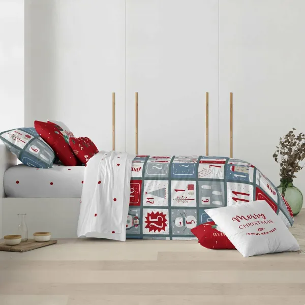 Ziemeļu pārvalks Decolores Laponia Daudzkrāsains 175 Vītnes buklets 240 x 220 cm Gulta 150/160