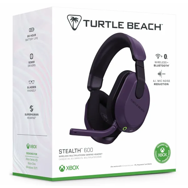 Austiņas Turtle Beach Stealth Violets