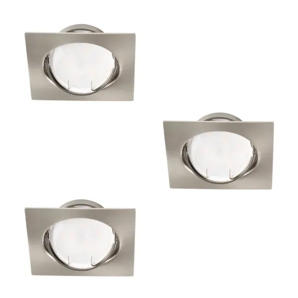 A set of recessed downlights with a light source (included) TRIBIS II