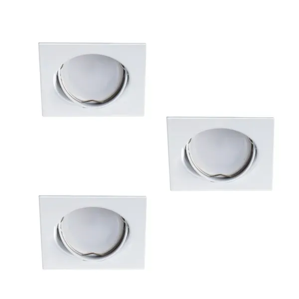 A set of recessed downlights with a light source (included) TRIBIS II