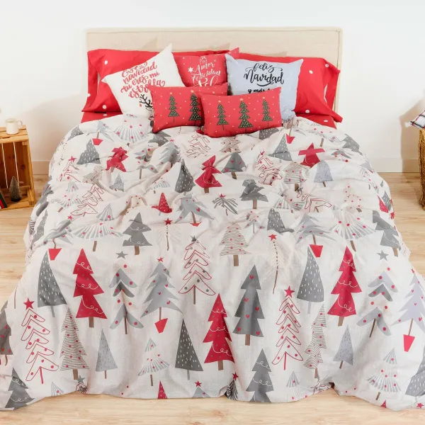 Nordic cover Decolores Laponia Multicolour 175 Threads 240 x 220 cm King size