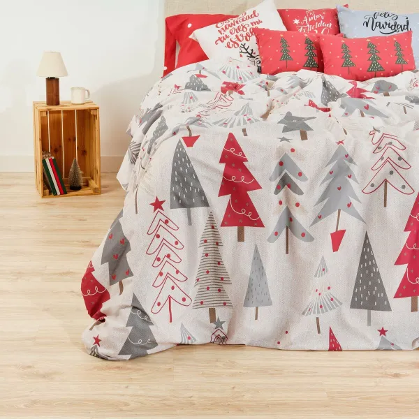 Nordic cover Decolores Laponia Multicolour 175 Threads 240 x 220 cm King size