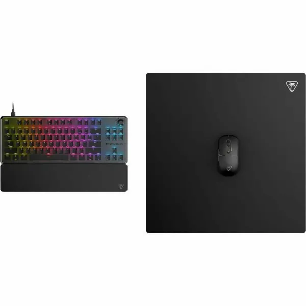 Pelės Kilimėlis Turtle Beach SenseCore Square Juoda