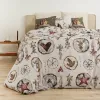 Nordic cover Decolores Laponia Multicolour King size 240 x 220 cm