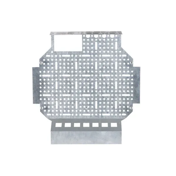 Perforated mounting plate - multimedia