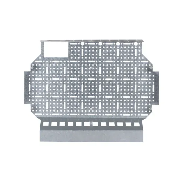 Perforated mounting plate - multimedia