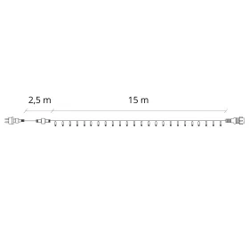 Jouluvalot Springos CL4079 300 Led 17,5 m