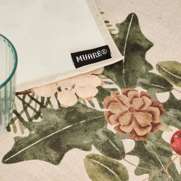 Traipiem izturīgs galdauts Belum Christmas Mistletoe Daudzkrāsains