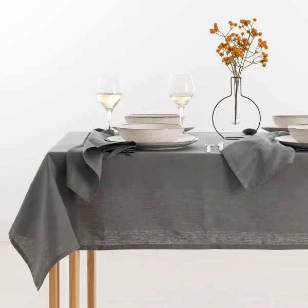 Tablecloth Belum Multicolour Anthracite 200 x 150 cm