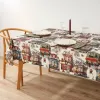 Stain-proof resined tablecloth Belum Christmas City Multicolour 150 x 150 cm