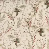 Dėmėms atspari derva dengta staltiesė Belum Christmas Mistletoe Raudona Žalia Natūralus 100 x 140 cm