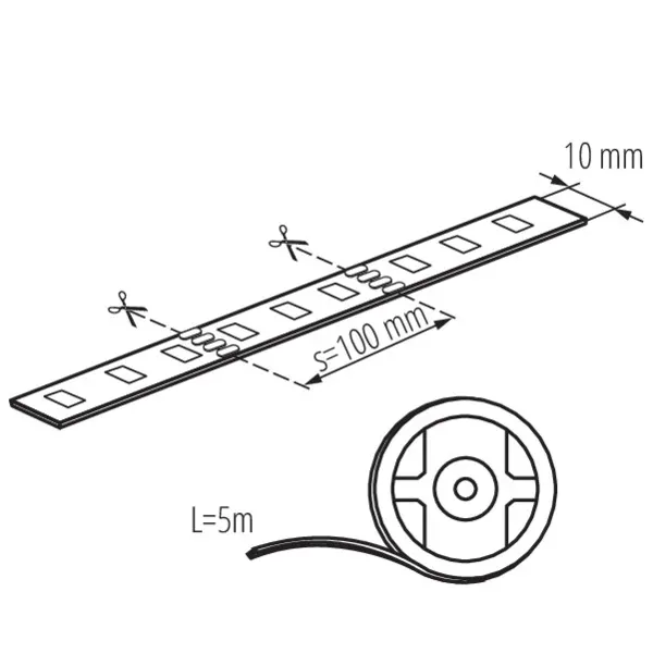 LED tape LEDS-B RGB