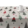 Stain-proof resined tablecloth Belum Merry Christmas Multicolour 100 x 140 cm