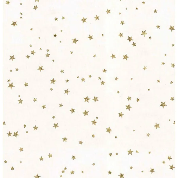 Stain-proof resined tablecloth Belum Stars Gold 300 x 140 cm