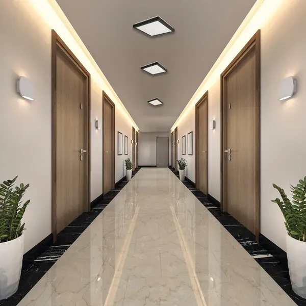 Ceiling-mounted LED light fitting TYBIA LED