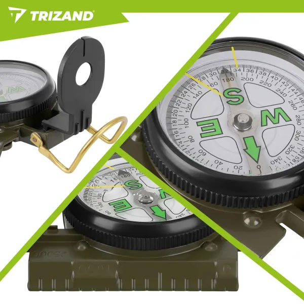 KM5717 Military Compass