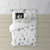 Пододеяльник Looney Tunes Looney B&W Белый black 140 x 200 cm