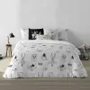 Ziemeļu pārvalks Looney Tunes Looney B&W Balts black 140 x 200 cm