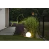 Garden light fitting with replaceable light source STONO