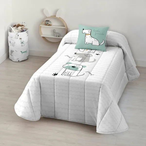 постельное покрывало Kids&Cotton Huali Big Разноцветный 190 x 270 cm Пёс