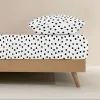 Apsitempianti paklodė Kids&Cotton Kibo Juoda Lova 90 90 x 200 cm