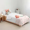 Nordic cover Kids&Cotton Mosi Big Pink 155 x 220 cm