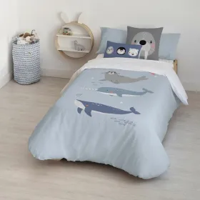 Пододеяльник Kids&Cotton Tabor Big Синий 155 x 220 cm