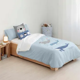 Пододеяльник Kids&Cotton Tabor Big Синий 155 x 220 cm