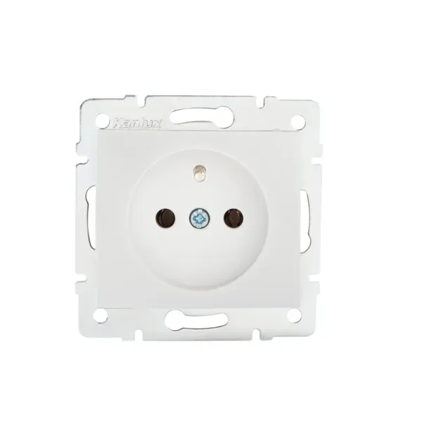 Type E single power socket DOMO