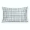 Pillowcase Kids&Cotton Vichy Blue 30 x 50 cm