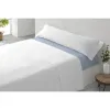 Fitted bottom sheet Paduana Light Blue 105 x 30 x 200 cm Single