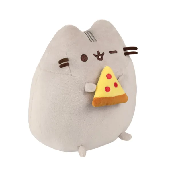 Pusheen - Plush stuffed animal with pizza 24 cm