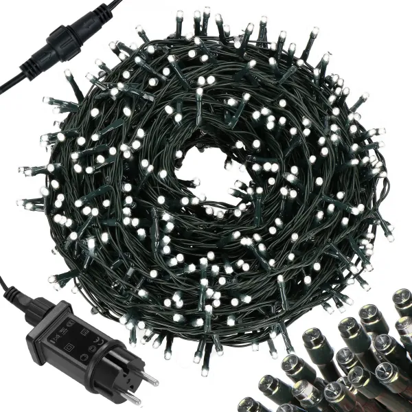 Елочные огни 300 светодиодов Springos CL4084 многоцветные