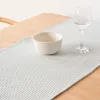 Pöytäjuoksija Belum Waffle Mintunvihreä Lämmin valkoinen 45 x 140 cm