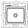 Equipotential socket DOMO