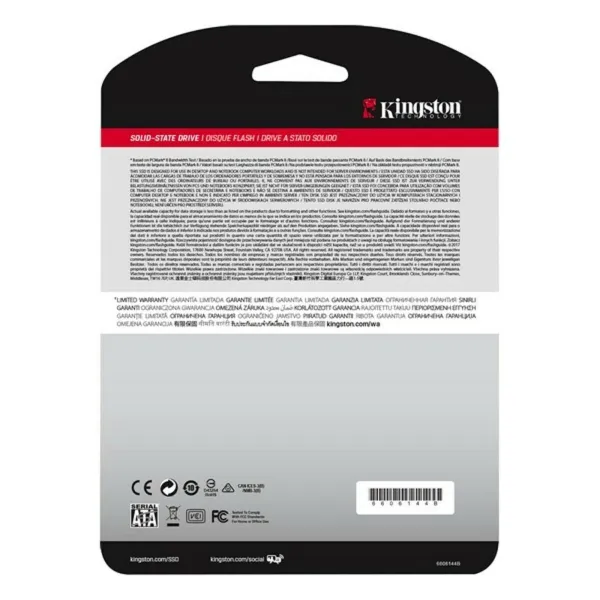 Hard Drive Kingston A400 960 GB SSD